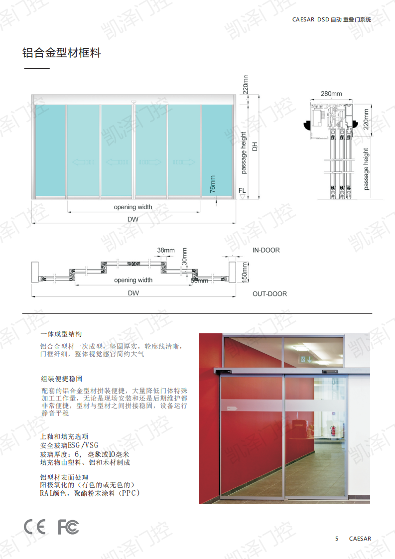 DSD套疊門機組